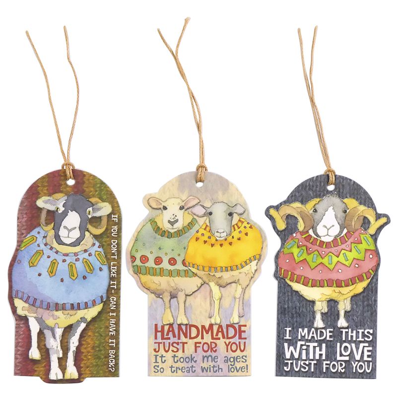 Sheep in Sweaters - tags (12 stuks)